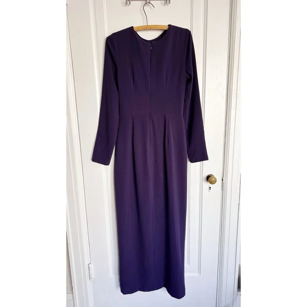 Dress the Population Purple Maxi Dress - Picture 8 of 9